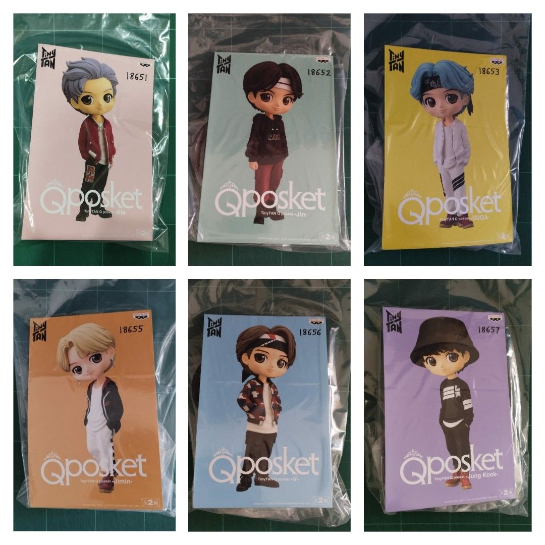 Banpresto Tinytan Mic Drop Q Posket Vol 1 & 2, Hobbies & Toys, Toys