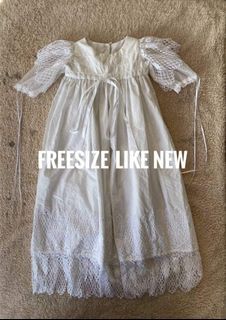 Baptismal christening long dress