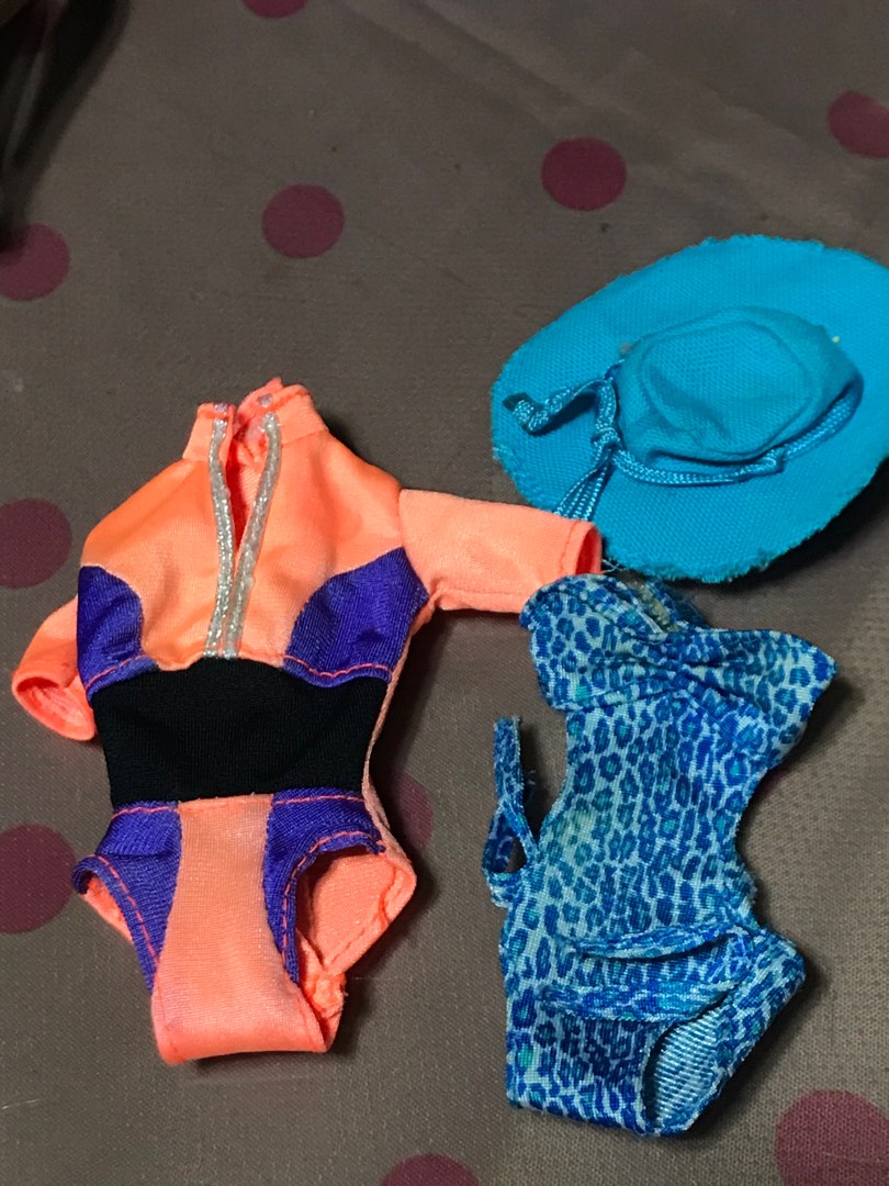 BARBIE BATHING SUIT SET on Carousell