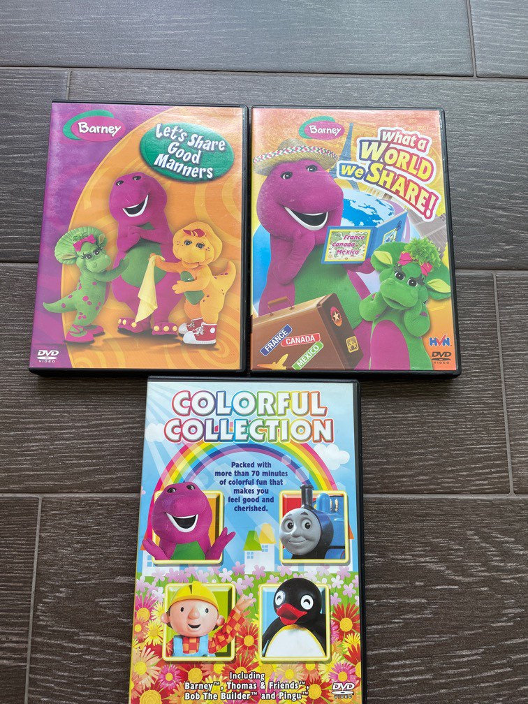 Barney DVD, Hobbies & Toys, Music & Media, CDs & DVDs on Carousell