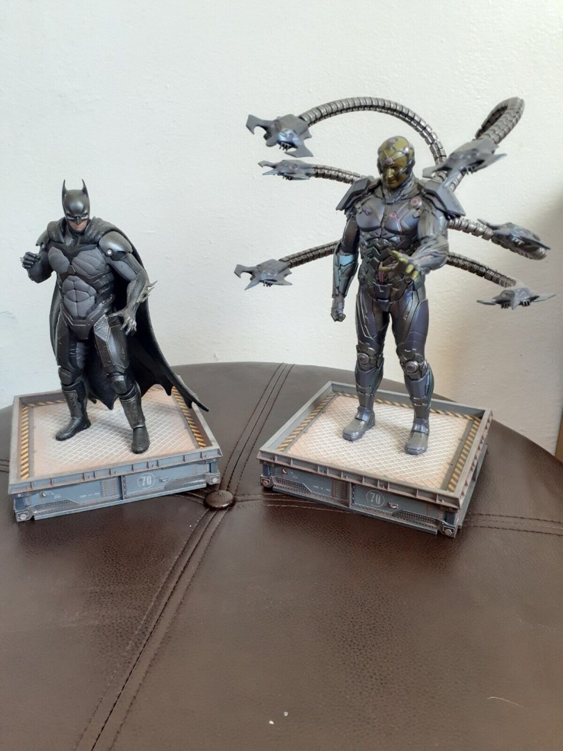Batman Vs. Brainiac 1 10 scale Statue Injustice 2 The Versus Collection Set by Triforce DC Comics Similar Kotobukiya ArtFX