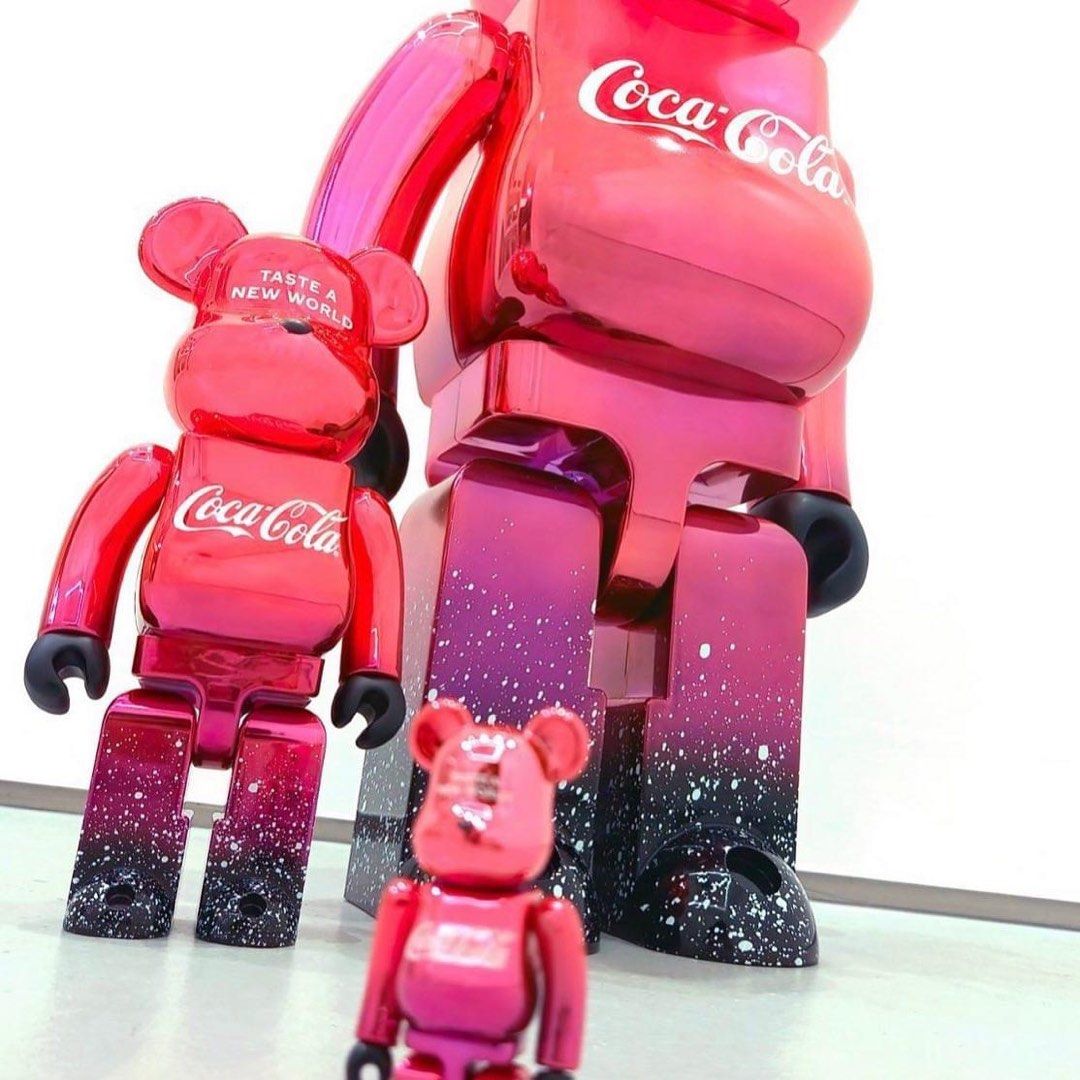 MEDICOM TOY - BE@RBRICK F.C.Real Bristol × COCA-COLA 100