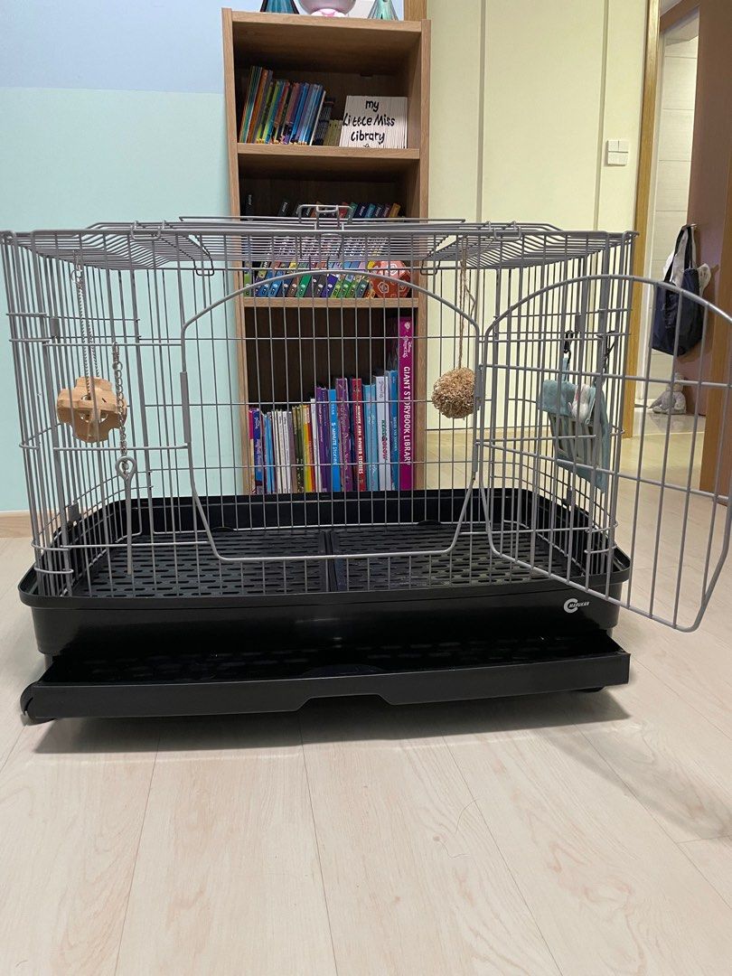Big Rabbit Cage , Pet Supplies, Homes & Other Pet Accessories on Carousell