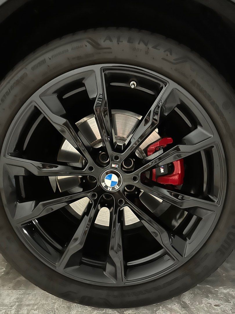 BMW 699 M Jet Black Wheels 20”, Car Accessories, Tyres & Rims on Carousell