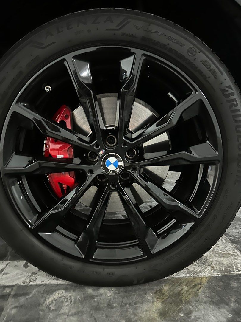 BMW 699 M Jet Black Wheels 20”, Car Accessories, Tyres & Rims on Carousell