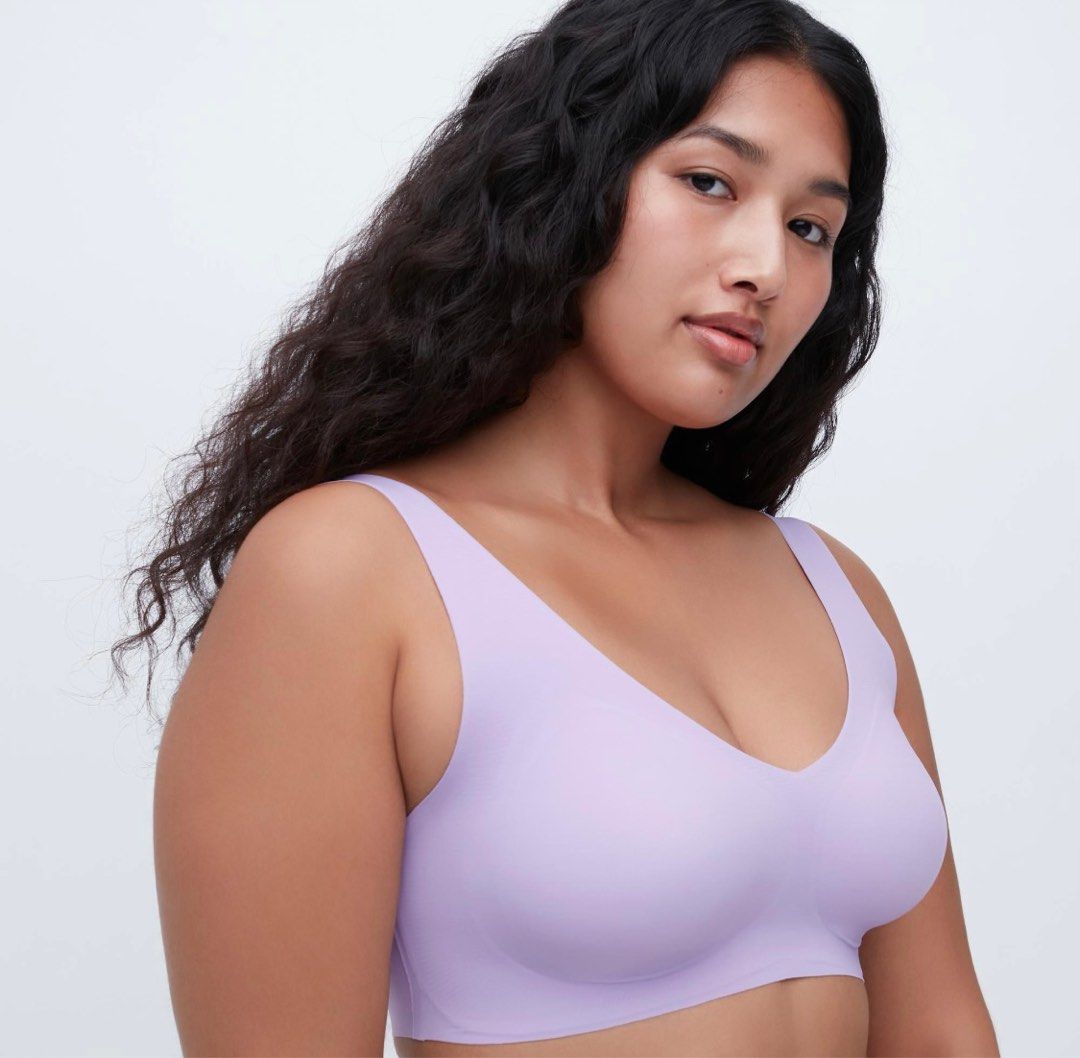 BNWT Brand New with Tag Uniqlo Wireless Bra (Ultra Relax) with Airism XXL,  Women's Fashion, New Undergarments & Loungewear on Carousell