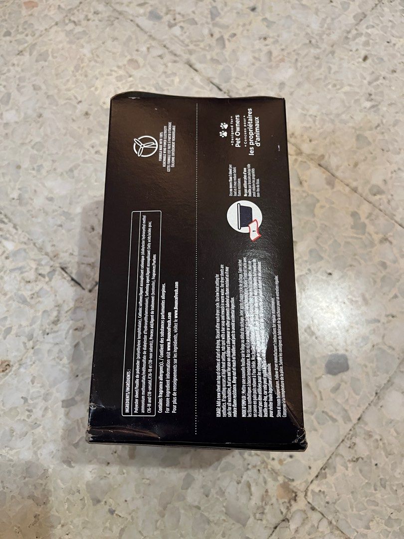 Bounce Pet Hair & Lint Guard (75 sheets), Furniture & Home Living