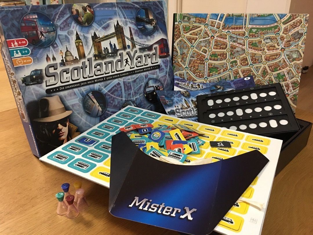 Mister X, Board Game