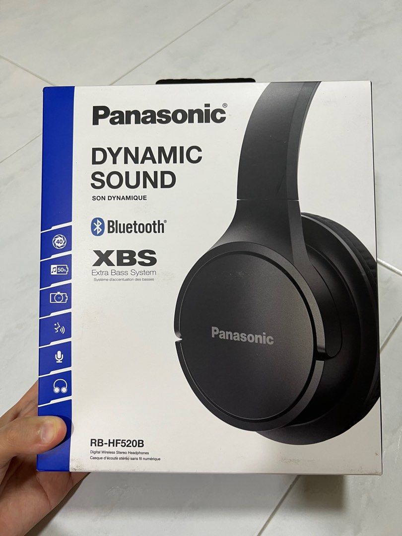 Brand new Panasonic RBHF420B Bluetooth Headset (Black), Audio