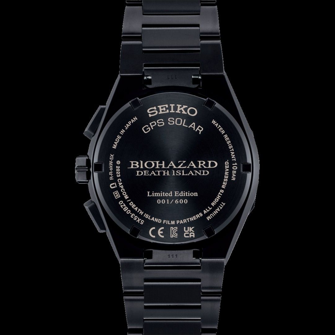 Brand New Seiko Astron Nexter Resident Evil Biohazard Death Island