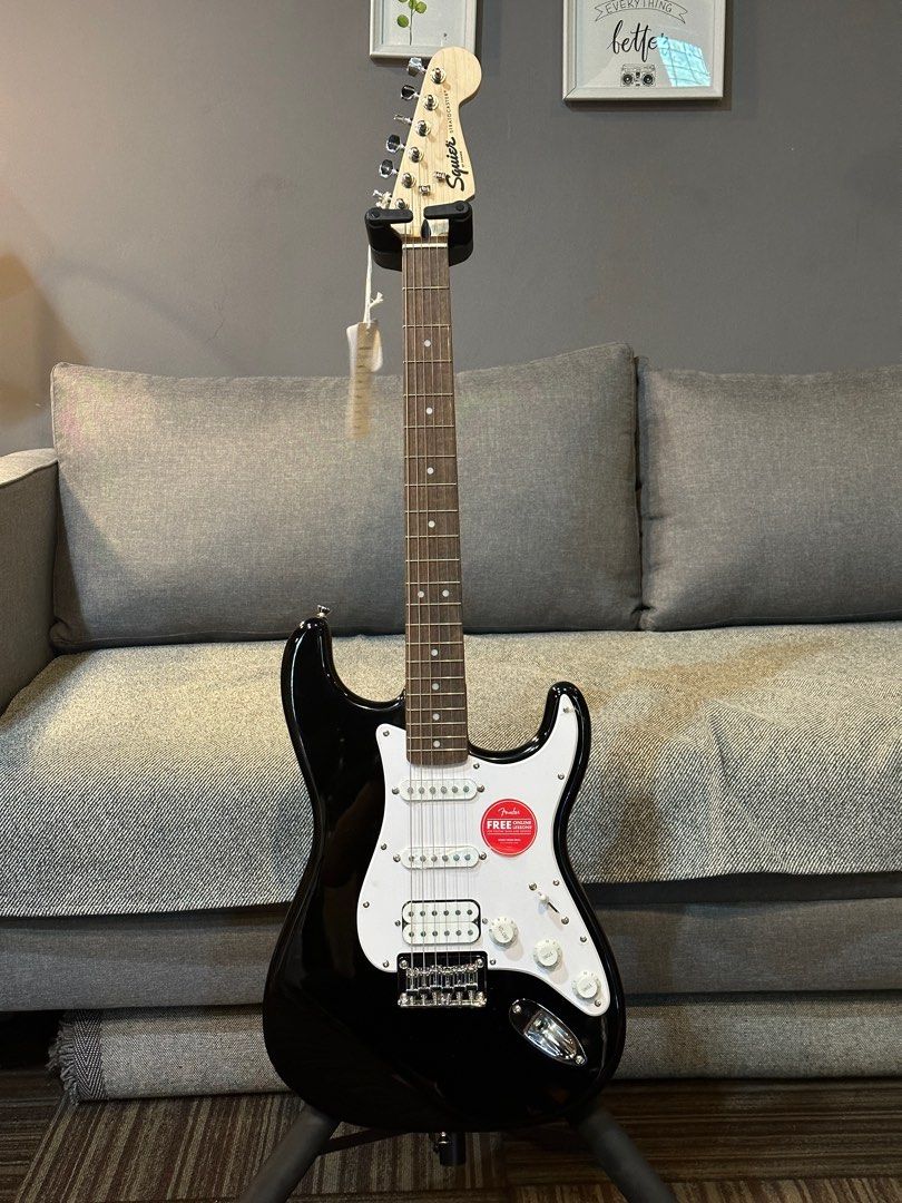 Squier bullet stratocaster hss hardtail limited shop edition electric guitar