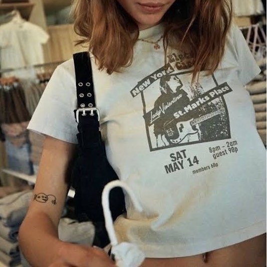 Brandy Melville electric circus top on Carousell