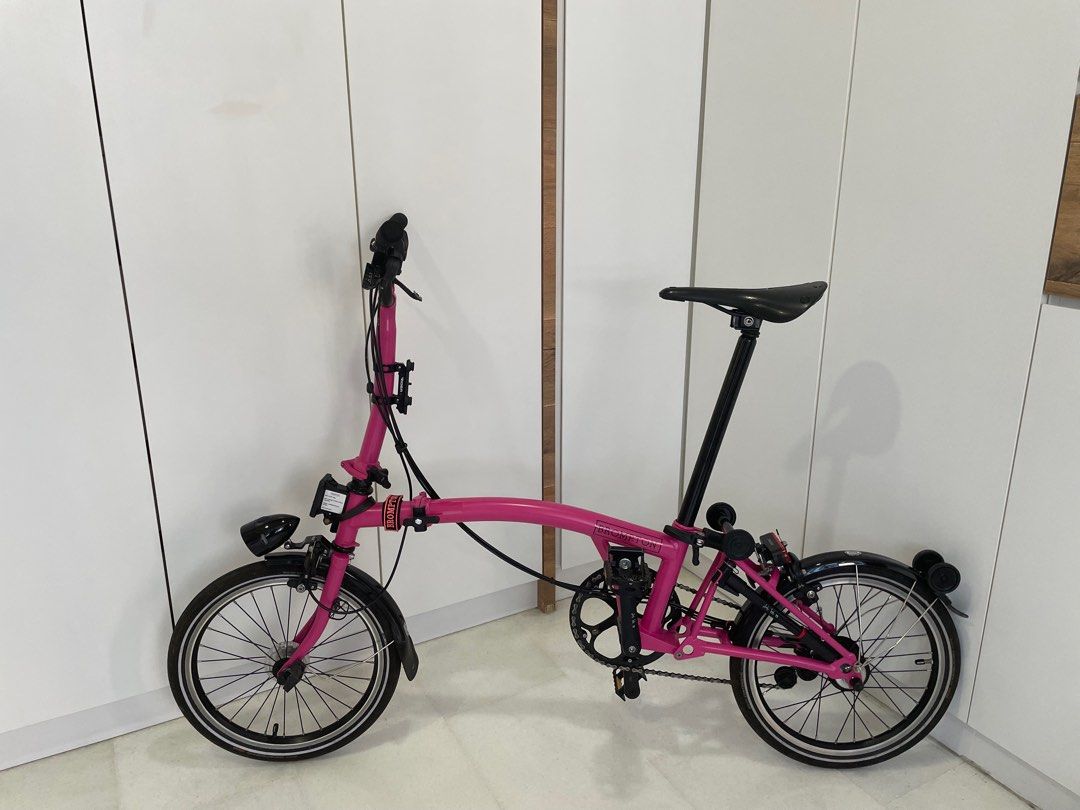 Brompton pink black edition clearance