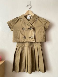 Authentic Burberry Kids Girl's Trudie  Honey Dress