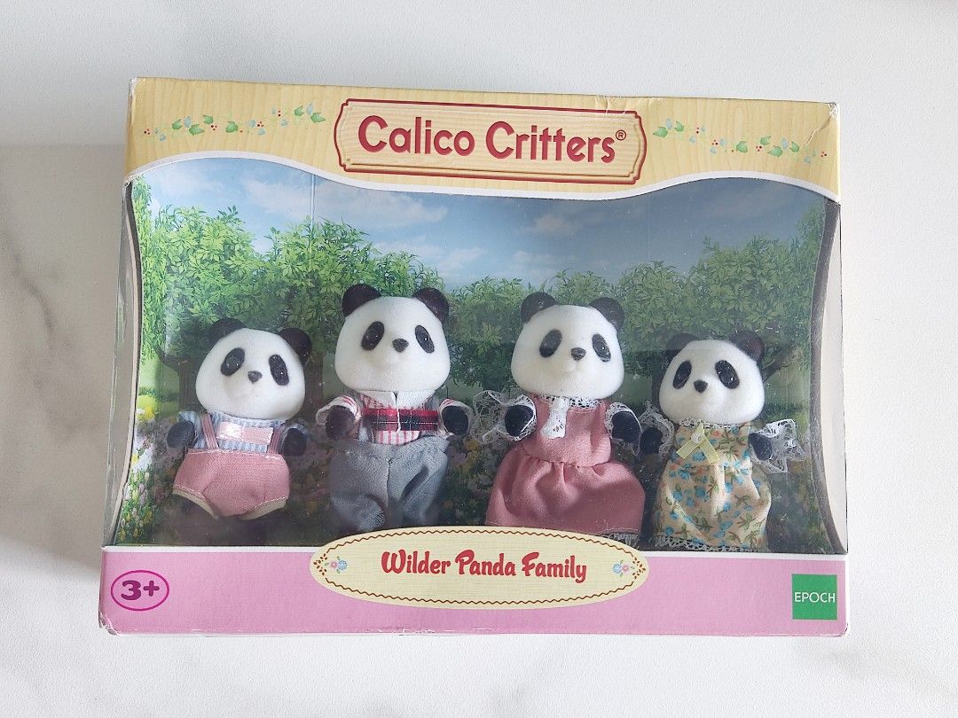 Calico critters wilder panda bear family outlet