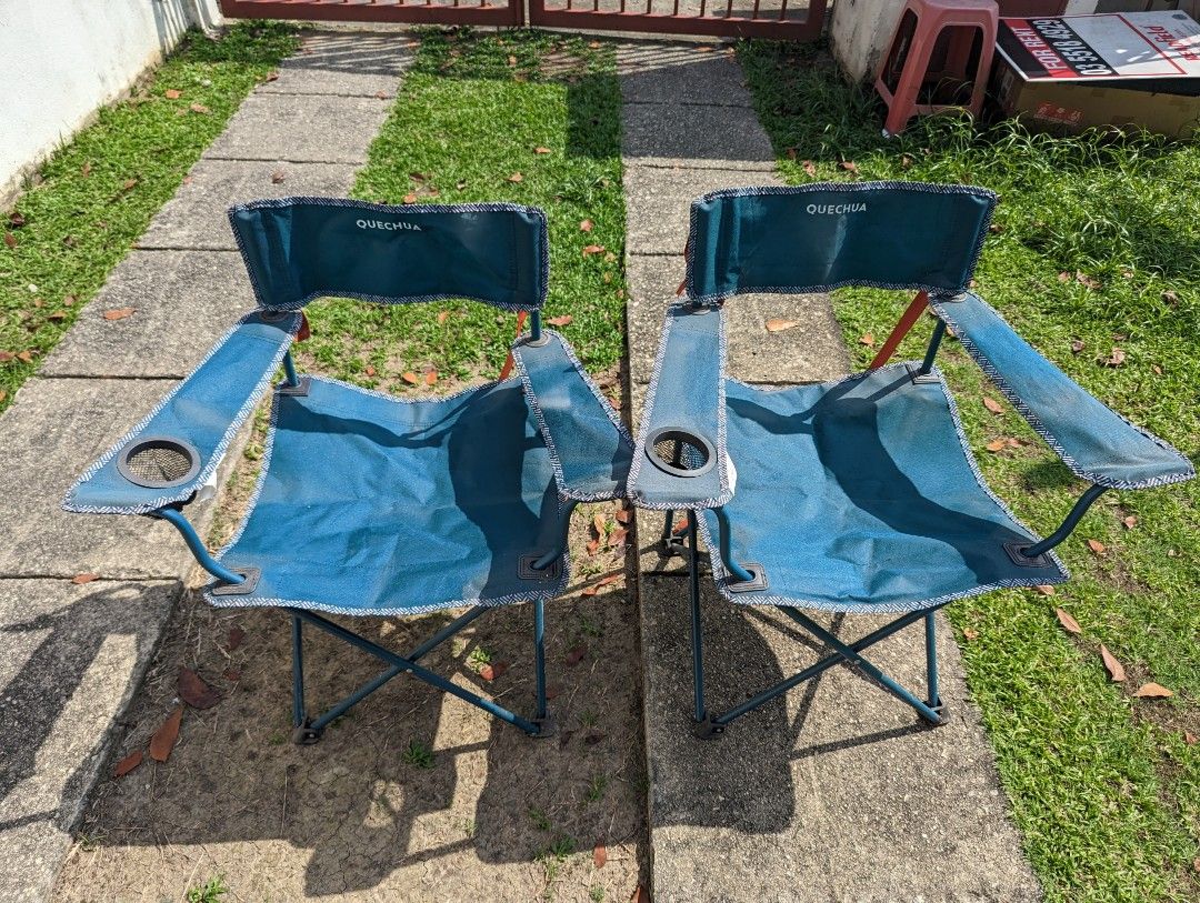 Camping chairs decathlon quenchua, Sports Equipment, Hiking & Camping