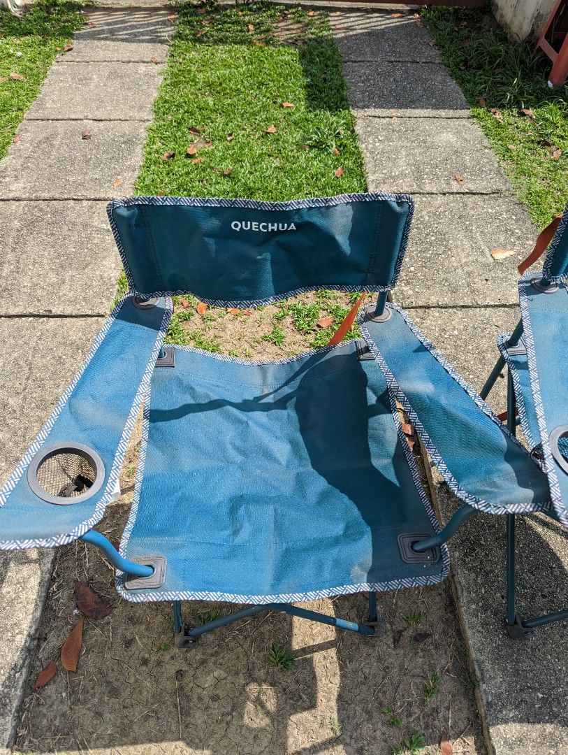 Camping chairs decathlon quenchua, Sports Equipment, Hiking & Camping