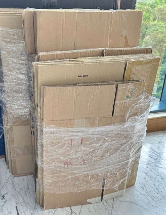 Cardboard boxes for house move, Furniture & Home Living, Home