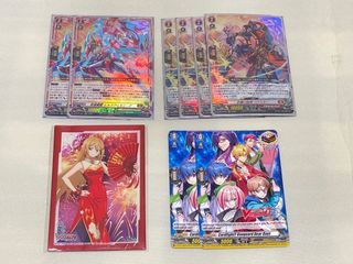 Cardfight Vanguard Vils Vairina Jheva, Eugene, Megumi sleeve, overtrigger dear days promo