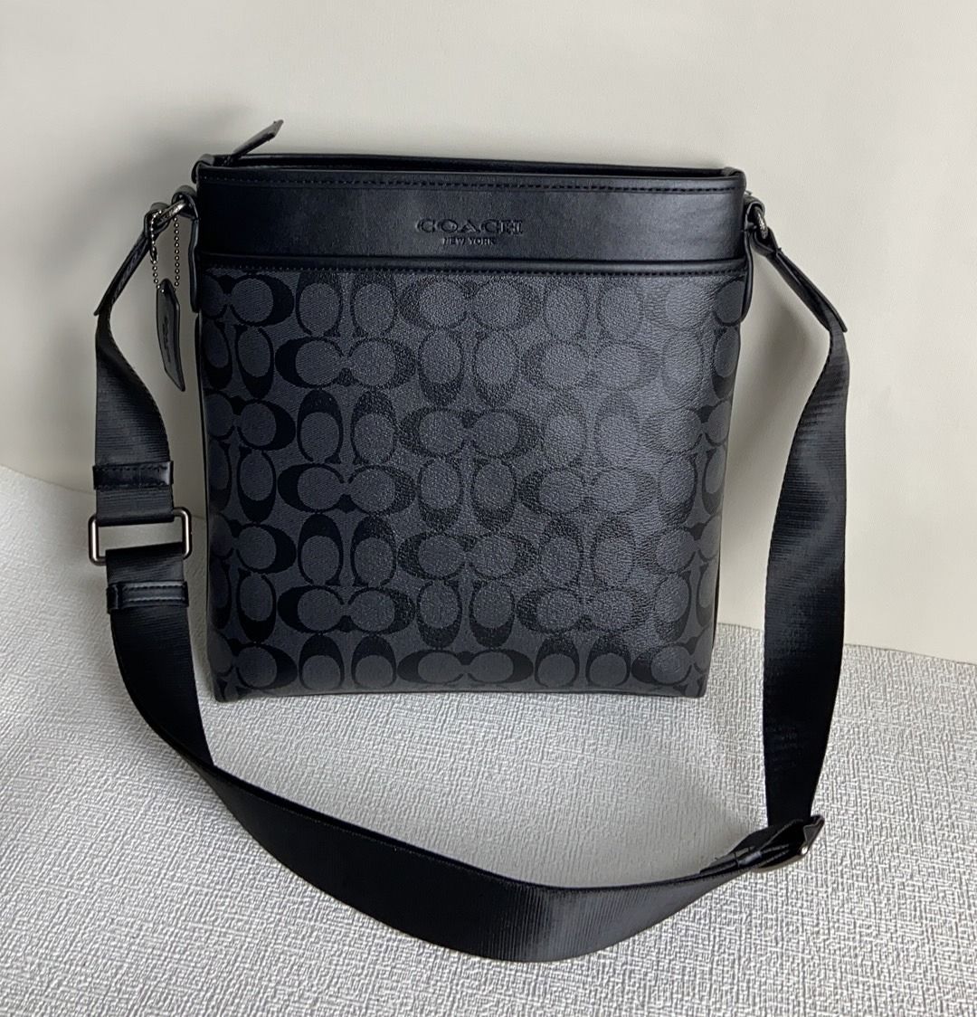 Paul Smith Bag - BNWT Leather Trim Signature Multi Stripe Messenger bag RRP