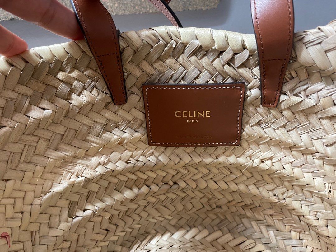 Celine Triomphe Womens Straw Bags