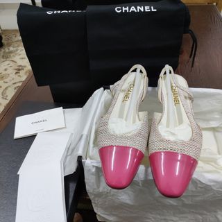 Chanel slingback sale hotsell