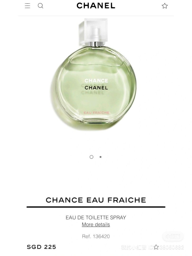 Chanel Eau Fraiche, Beauty & Personal Care, Fragrance & Deodorants on