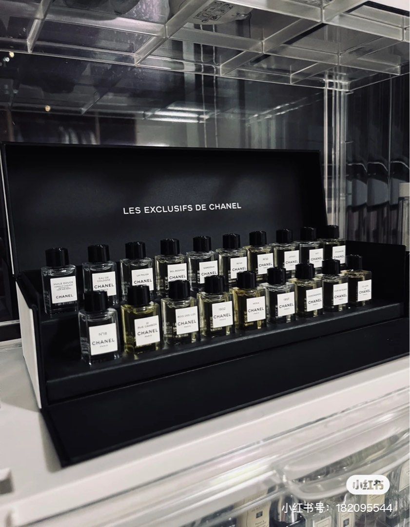 Chanel miniature perfume set Les Exclusifs de Chanel
