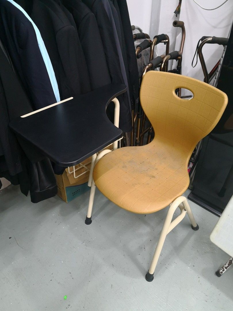 Classroom Student College University Study Chair With Desk Writting