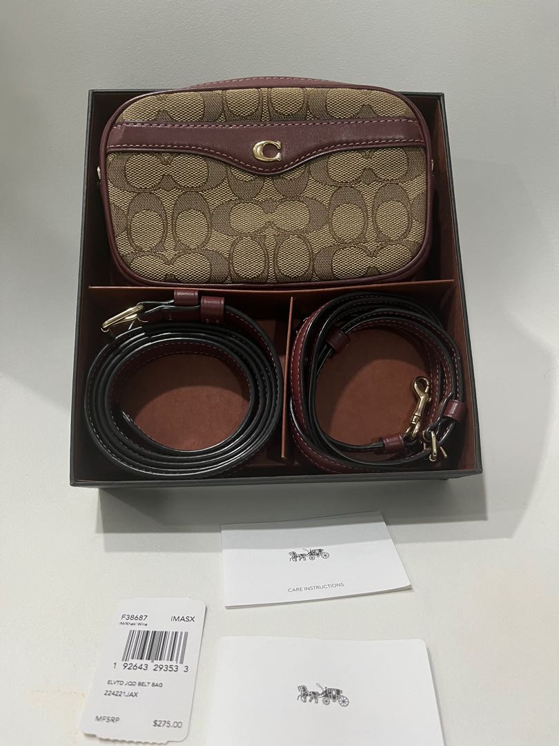 convertible belt bag coach