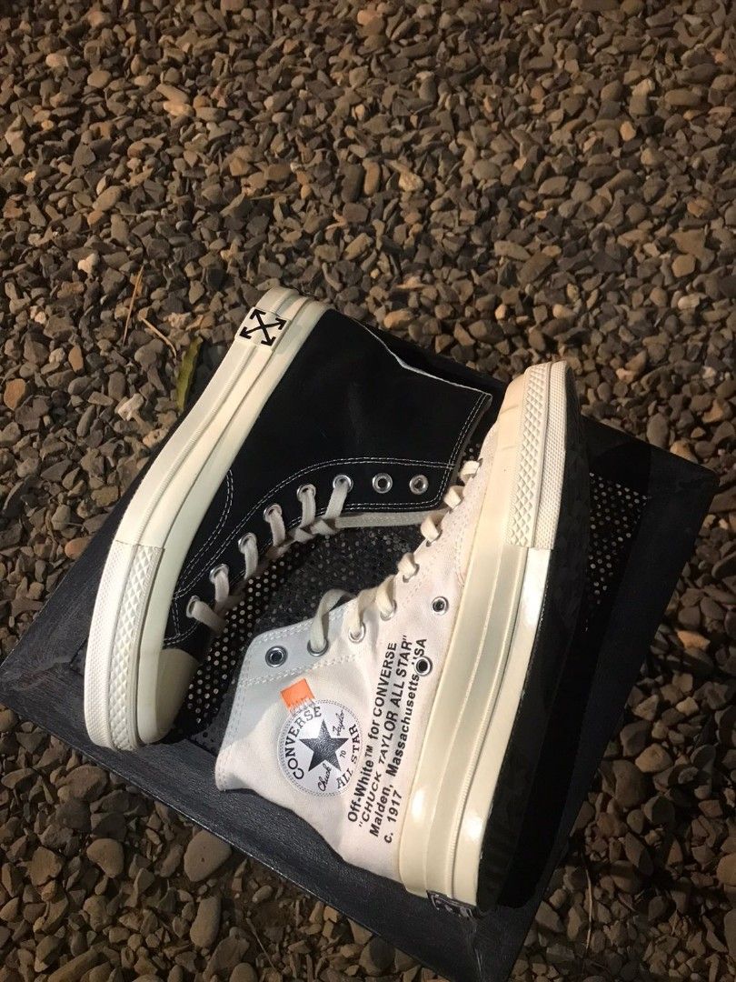 Converse off white tag hotsell