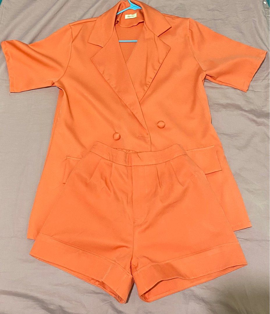 Coords shorts and blazer set, Women's Fashion, Dresses & Sets, Sets or