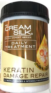 Cream Silk Daily Treatment Keratin Damage Repair 650mL Ultimately Renews & Intensely Nourishes Hair