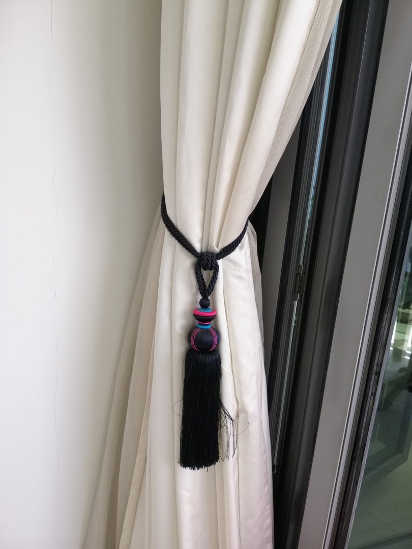 Curtain Tassels, Furniture & Home Living, Home Decor, Curtains & Blinds