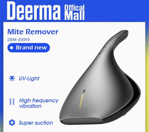 Deerma Dust Mite Vacuum Cleaner, TV & Home Appliances, Vacuum Cleaner