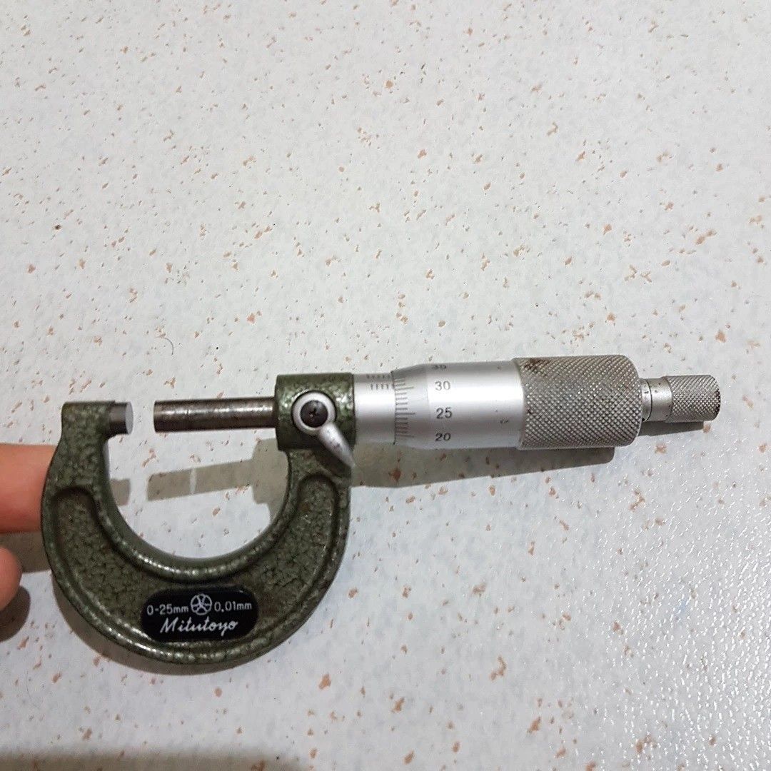 Dijamin original micrometer Mitutoyo 25 mm asli Jepang on Carousell