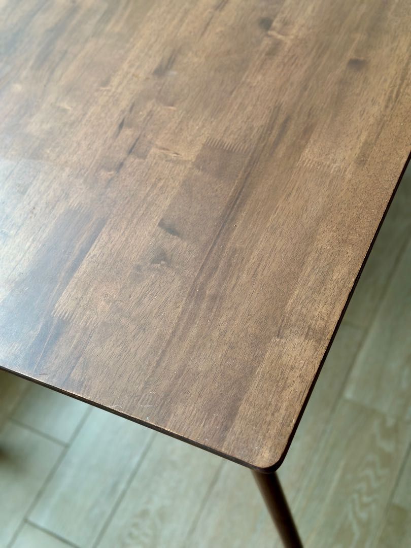 Dining Table Walnut color, 傢俬＆家居, 傢俬, 桌子 Carousell