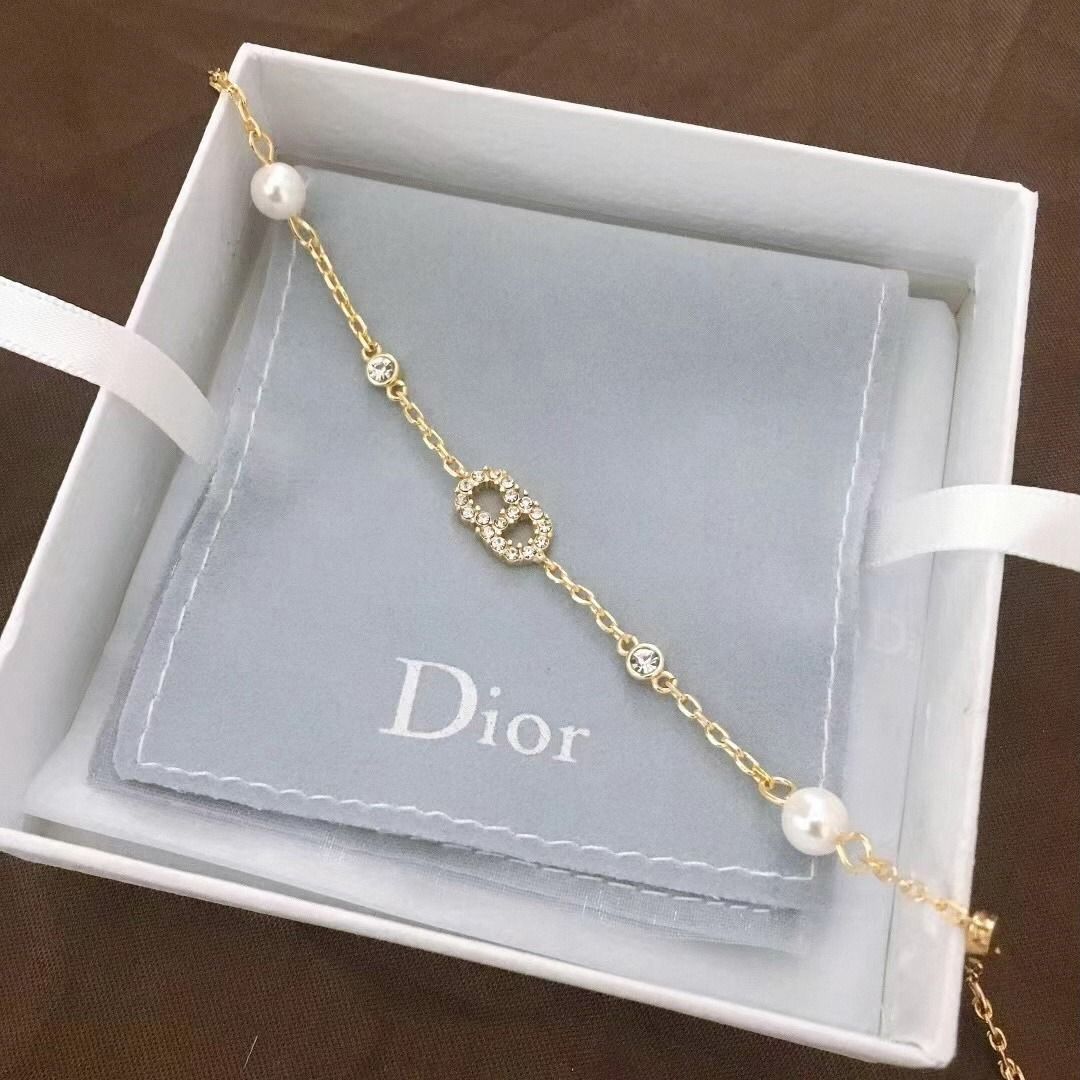 Dior Pearl CD Bracelet