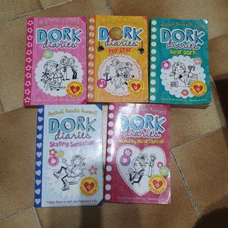 Dork diaries 5 pack book bundle