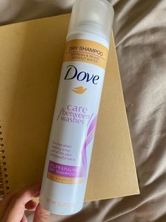 Dove dry shampoo