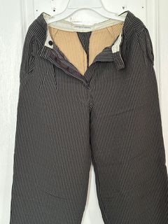 Emporio Armani pinstripe trouser pants