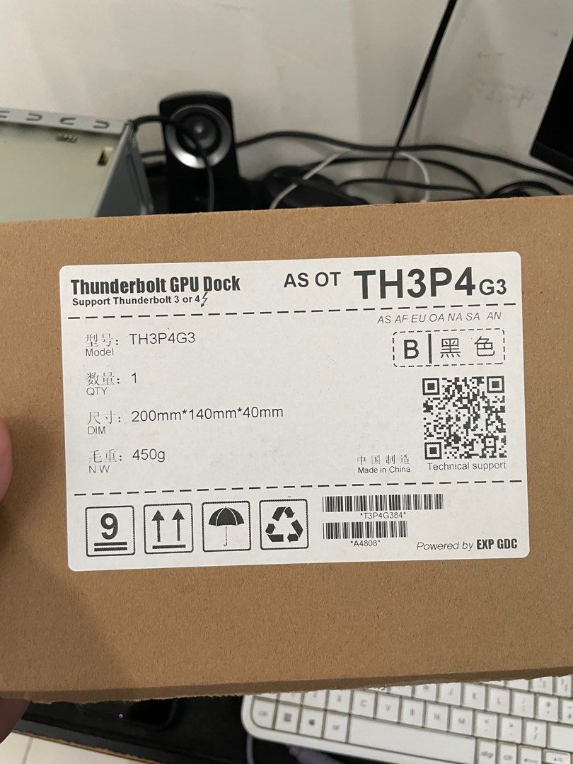 Exp gdc tb3 tb3p4g3 egpu thunderbolt dock Computers Tech Parts