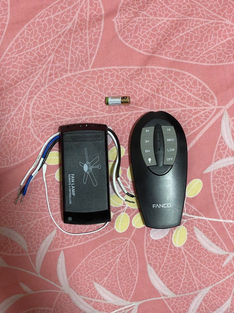 Fanco Fan Remote Kit, Furniture & Home Living, Lighting & Fans, Fans on