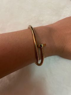 Fancy Jewelry Nail Bracelet / Bangle - size 16