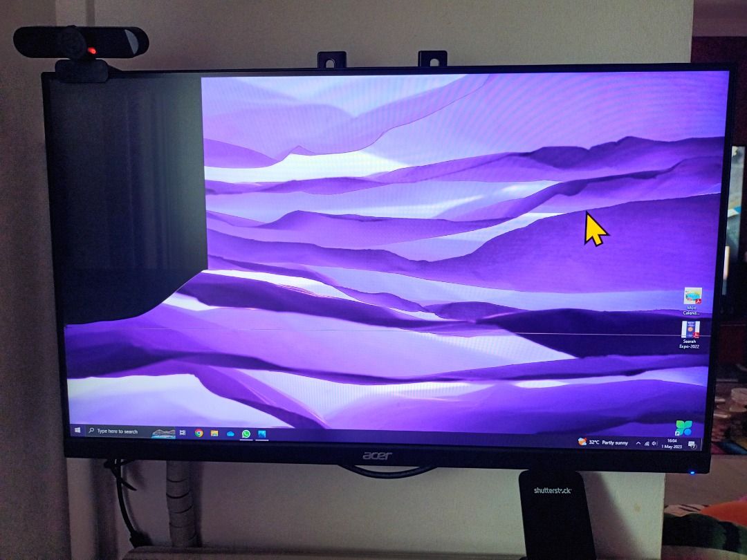 FAULTY Monitor bought in Dec 2022 & still under warranty, Computers