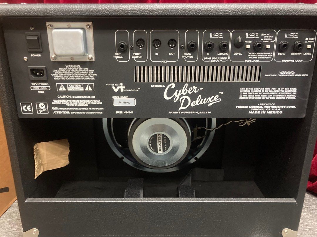 Fender cyber shop deluxe