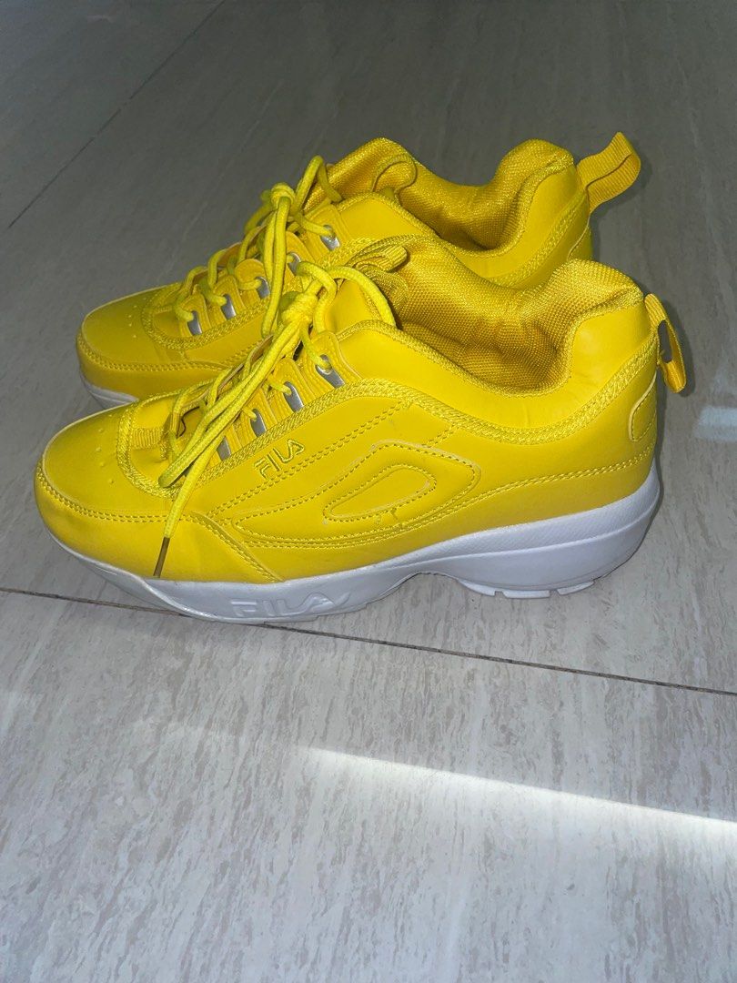 Fila Disruptors 2 Premium Yellow