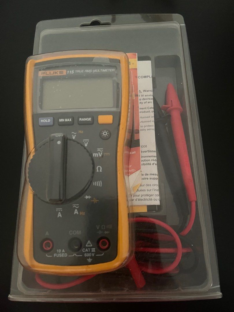 Fluke 115 multimeter, TV & Home Appliances, Electrical, Adaptors ...