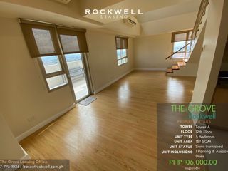 For Rent Three Bedrooms in The Grove by Rockwell Pasig