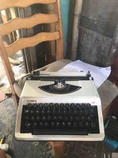 For Sale: Olympia White Typewriter (Vintage)